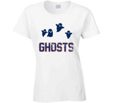 Ghosts New England Defense Football Fan Distressed v2 T Shirt