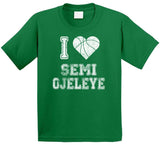 Semi Ojeleye I Heart Boston Basketball Fan T Shirt