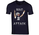 Mac Attack Mac 10 Mac Jones New England Football Fan T Shirt