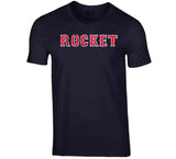 Roger Clemens Rocket Hall of Fame Boston Baseball Fan T Shirt