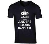 Anders Bjork Keep Calm Boston Hockey Fan T Shirt