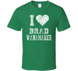 Brad Wanamaker I Heart Boston Basketball Fan T Shirt