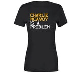 Charlie Mcavoy Is A Problem Boston Hockey Fan T Shirt