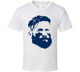Fear The Beard Julian Edelman New England Football Retro 8 Bit Style T Shirt