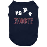 Ghosts New England Defense Football Fan Distressed T Shirt