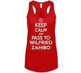 Wilfried Zahibo Keep Calm Pass To New England Soccer T Shirt