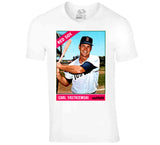 Carl Yastrzemski Boston Baseball Card Fan V2 T Shirt