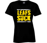 Leafs Suck Boston Playoff Hockey Fan T Shirt
