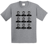 Bill Belichick Moods Of Belichick New England Football Team T Shirt