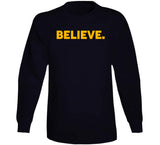 Playoff Hockey Believe Boston Hockey Fan T Shirt