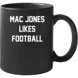 Mac Jones Likes Football New England Football Fan T Shirt