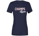 Champs Again New England Football Fan T Shirt