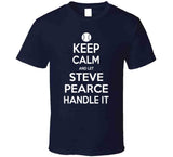 Steve Pearce Keep Calm Boston Baseball Fan T Shirt