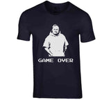 Bill Belichick Game Over New England Football Fan Pixelated T Shirt