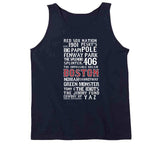 The Legend Of Boston Banner Boston Baseball Fan T Shirt