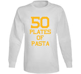 David Pastrnak 50 Plates Of Pasta Boston Hockey Fan V2 T Shirt