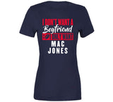 Mac Jones Boyfriend New England Football Fan T Shirt