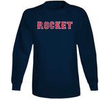 Roger Clemens Rocket Hall of Fame Boston Baseball Fan T Shirt