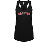 Bahstin Boston Baseball Fan Distressed T Shirt