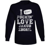 Jakub Zboril I Love Boston Hockey Fan T Shirt
