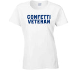 Confetti Veteran Champions New England Football Fan T Shirt