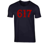 Boston Area Code Boston Baseball Fan T Shirt