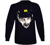 David Pastrnak Big Head Boston Hockey Fan T Shirt