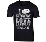 Jaroslav Halak I Love Boston Hockey Fan T Shirt