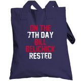 Bill Belichick 7th Day Rest New England Football Fan Distressed T Shirt