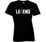 Bill Russell Legend 6 Goat Boston Basketball Fan T Shirt