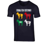 City Of Goats City Of Champions Boston Greats T Shirt