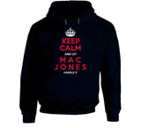 Mac Jones Keep Calm New England Football Fan T Shirt