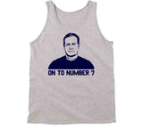 Bill Belichick On to Number 7 New England Football Fan T Shirt