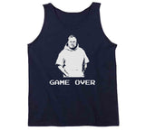 Bill Belichick Game Over New England Football Fan Pixelated T Shirt