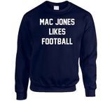 Mac Jones Likes Football New England Football Fan V2 T Shirt