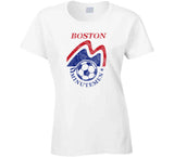 Retro NASL Boston MinuteMen Soccer Fan T Shirt