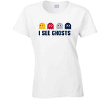 I See Ghosts Defense New England Football Fan V2 T Shirt