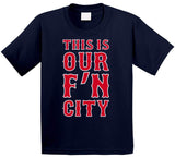 David Ortiz This Is Our FN City Boston Baseball Fan T Shirt
