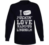 Hampus Lindholm I Love Boston Hockey Fan T Shirt