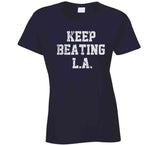 Keep Beating LA New England Football Fan T Shirt
