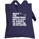 Boogeyman Goes To Sleep Defense New England Football Fan T Shirt