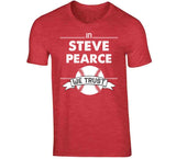 Steve Pearce We Trust Boston Baseball Fan T Shirt