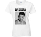 New England Wins Again Biff Back To The Future  Football Fan T Shirt