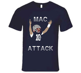 Mac Attack Mac 10 Mac Jones New England Football Fan T Shirt