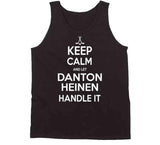Danton Heinen Keep Calm Boston Hockey Fan T Shirt
