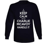 Charlie McAvoy Keep Calm Boston Hockey Fan T Shirt