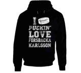 Jakob Forsbacka Karlsson I Love Boston Hockey Fan T Shirt