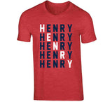 Hunter Henry X5 New England Football Fan V4 T Shirt