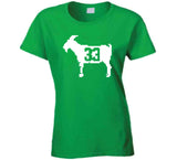 Boston Basketball Team Retro 8 Bit Larry Legend Goat 33 T Shirt