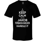 Jakob Forsbacka Karlsson Keep Calm Boston Hockey Fan T Shirt